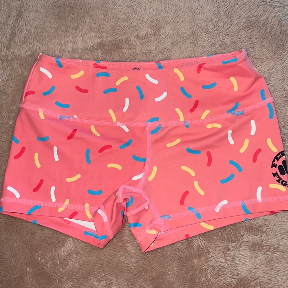 Feed Me Fight Me Donut Sprinkle Shorts